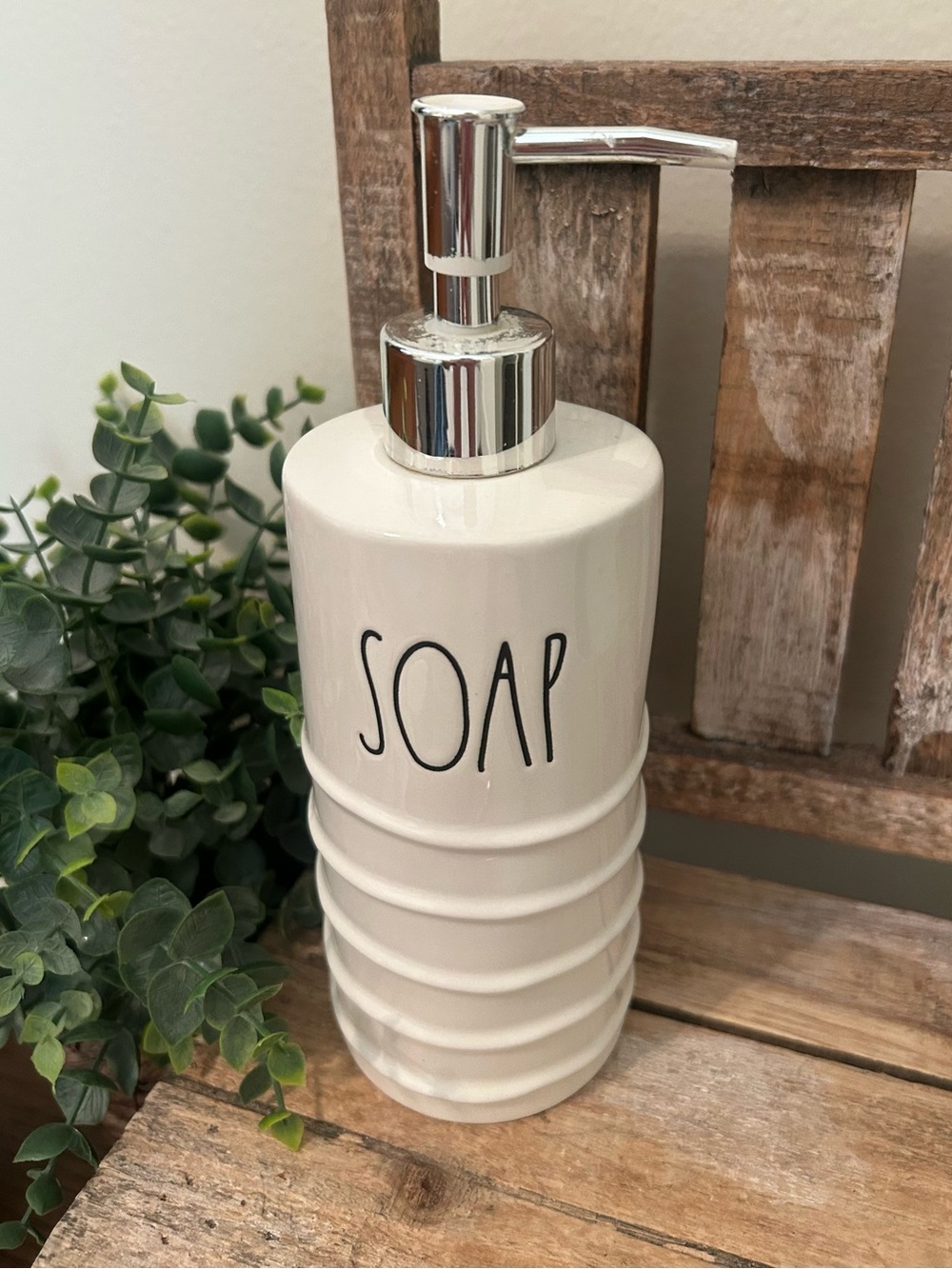 Rae Dunn Ceramic SOAP Dispenser